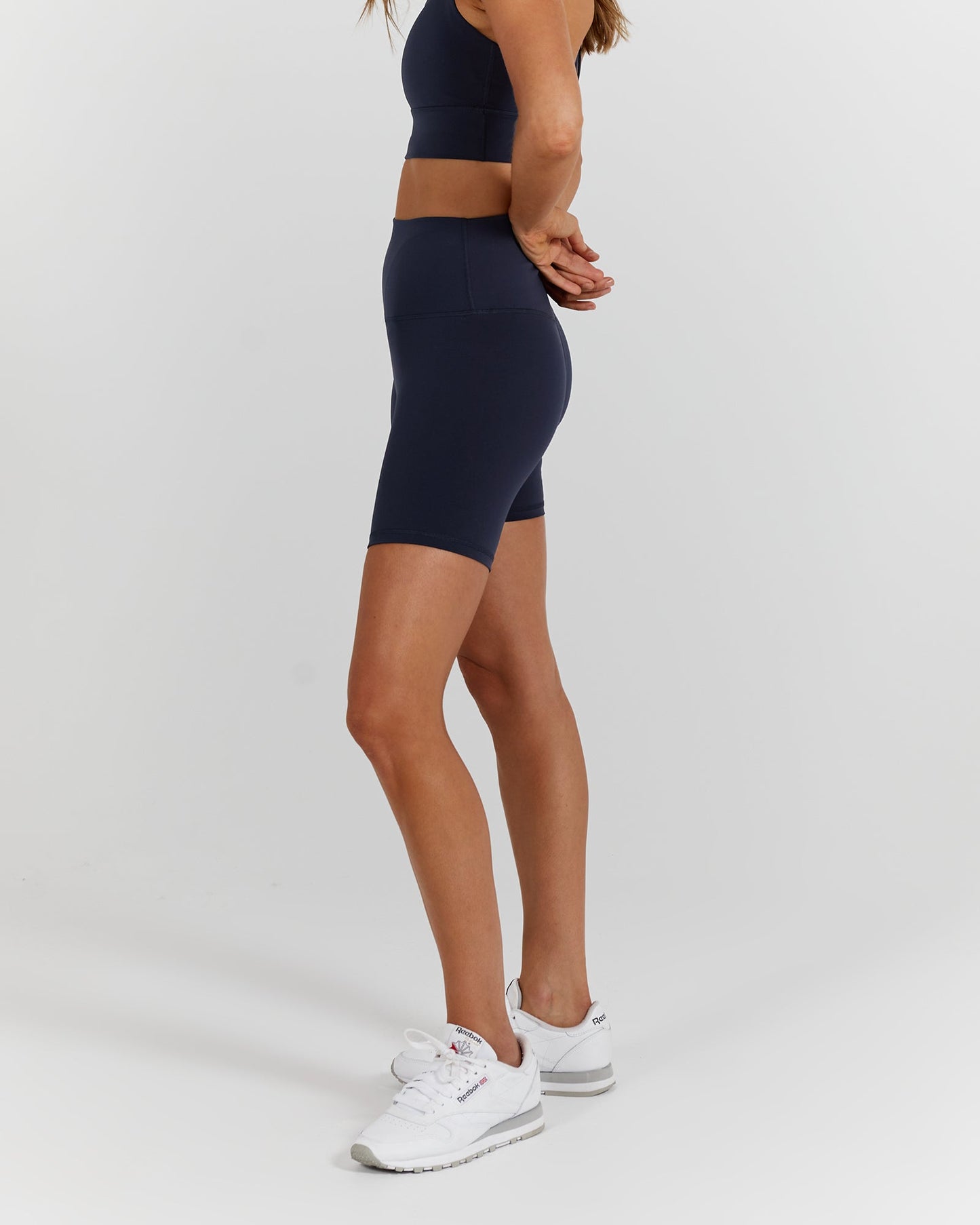 LUXE BIKER SHORTS V2 - DEEP NAVY