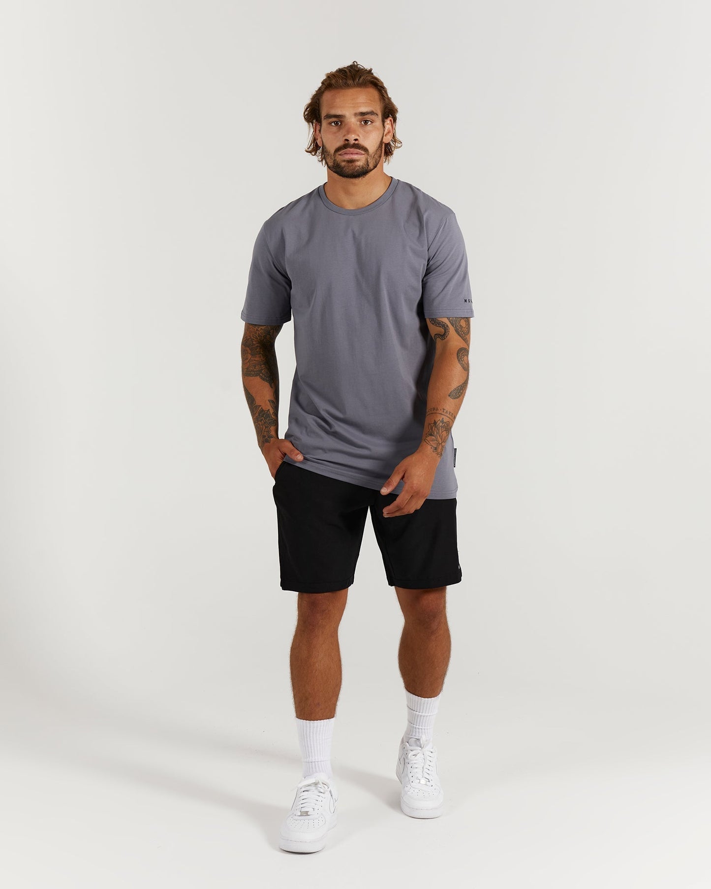 SYDNEY PITCH TEE - SLATE