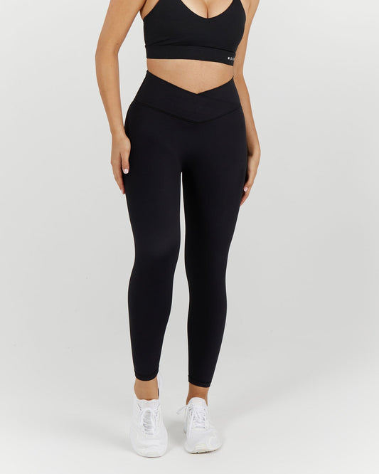 BALANCE LEGGINGS 7/8 - BLACK