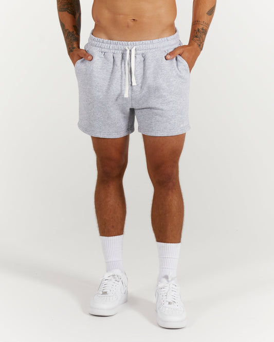 CASUAL SHORTS 5" - GREY MARL